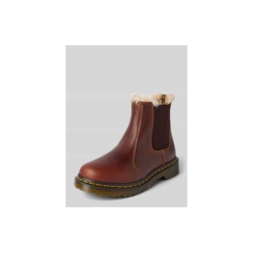 Buty chelsea ze skóry z podszewką wewnętrzną model ‘Leonore’ ze sklepu Peek&Cloppenburg  w kategorii Śniegowce damskie - zdjęcie 177811998