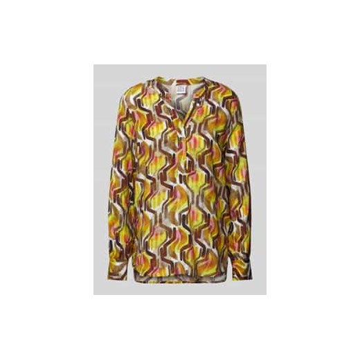 Bluzka o kroju regular fit z dekoltem w serek ze sklepu Peek&Cloppenburg  w kategorii Bluzki damskie - zdjęcie 177812227