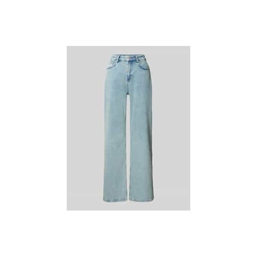 Jeansy z szeroką nogawką i 5 kieszeniami model ‘Gaias’ ze sklepu Peek&Cloppenburg  w kategorii Jeansy damskie - zdjęcie 177812299
