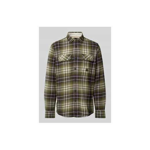 Koszula casualowa o kroju regular fit z kieszeniami z patką na piersi ze sklepu Peek&Cloppenburg  w kategorii Koszule męskie - zdjęcie 177812378