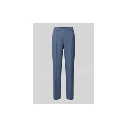 Spodnie materiałowe o kroju regular fit z kantami ze sklepu Peek&Cloppenburg  w kategorii Spodnie damskie - zdjęcie 177812595