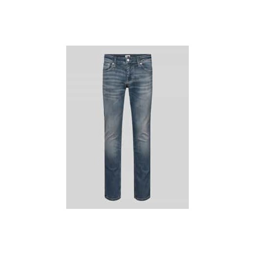 Jeansy o kroju slim fit z 5 kieszeniami model ‘SCANTON’ ze sklepu Peek&Cloppenburg  w kategorii Jeansy męskie - zdjęcie 177812629