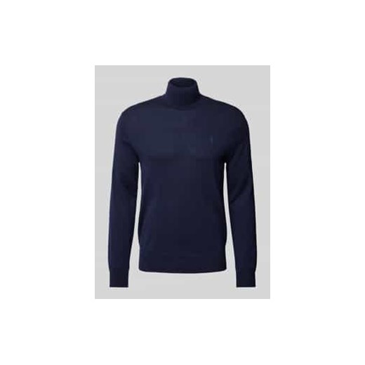 Sweter z dzianiny z golfem ze sklepu Peek&Cloppenburg  w kategorii Swetry męskie - zdjęcie 177812659