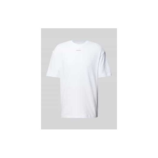T-shirt o kroju oversized z nadrukiem z logo ze sklepu Peek&Cloppenburg  w kategorii T-shirty męskie - zdjęcie 177812717