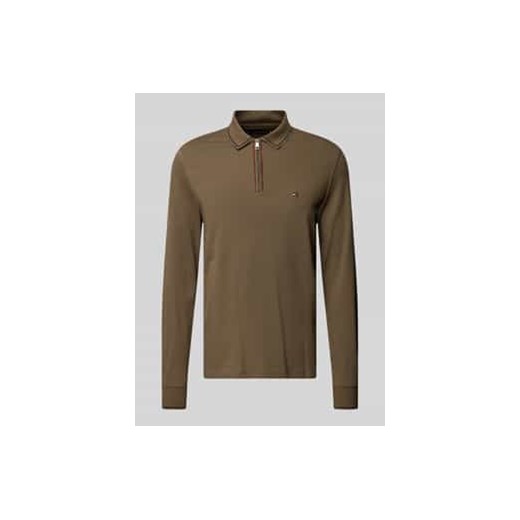 Koszulka polo o kroju slim fit z wyhaftowanym logo ze sklepu Peek&Cloppenburg  w kategorii T-shirty męskie - zdjęcie 177812778