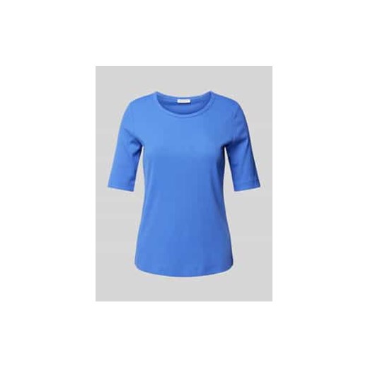T-shirt o kroju regular fit z rękawem o dł. 1/2 i okrągłym dekoltem ze sklepu Peek&Cloppenburg  w kategorii Bluzki damskie - zdjęcie 177812838