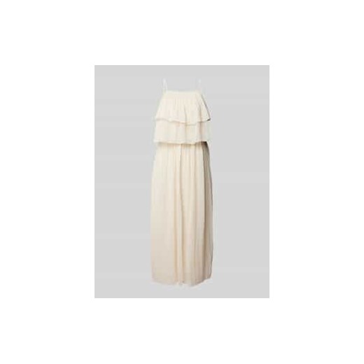 Długa sukienka z falbanami model ‘CHIFFON’ ze sklepu Peek&Cloppenburg  w kategorii Sukienki - zdjęcie 177812995