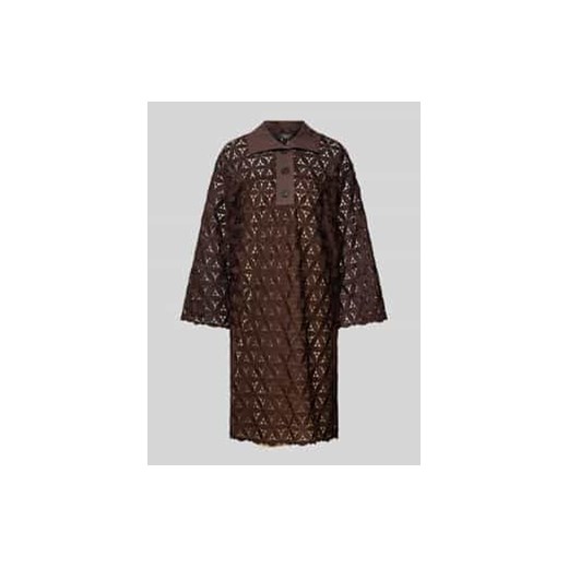 Sukienka o długości do kolan z ażurowym wzorem model ‘AFFORI’ ze sklepu Peek&Cloppenburg  w kategorii Sukienki - zdjęcie 177813005