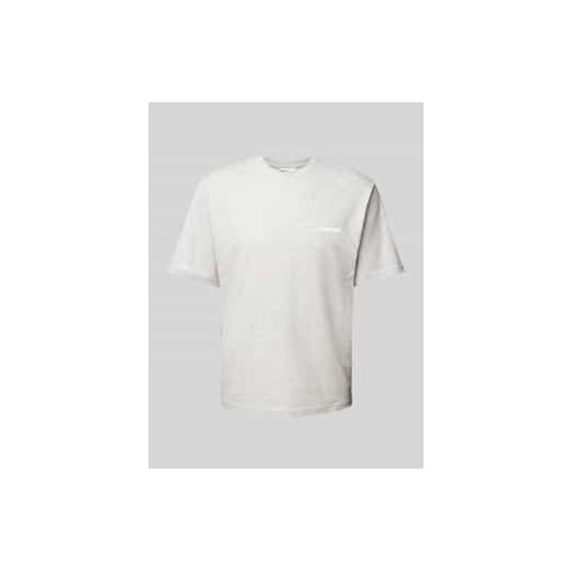 T-shirt z nadrukiem z logo ze sklepu Peek&Cloppenburg  w kategorii T-shirty męskie - zdjęcie 177813038