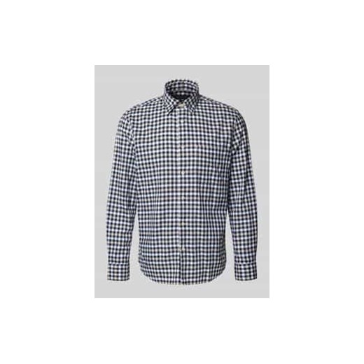 Koszula o kroju regular fit z czystej bawełny ekologicznej ze sklepu Peek&Cloppenburg  w kategorii Koszule męskie - zdjęcie 177813266