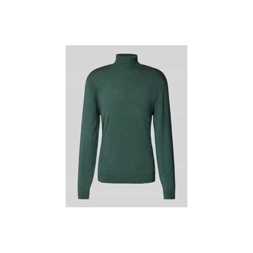 Sweter z dzianiny z golfem ze sklepu Peek&Cloppenburg  w kategorii Swetry męskie - zdjęcie 177813376