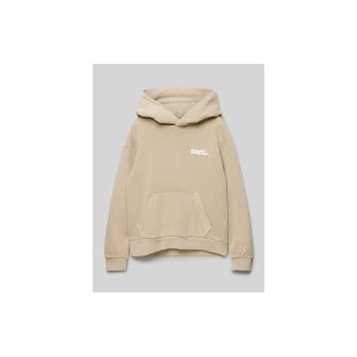 Bluza z kapturem i nadrukiem z logo model ‘VERMONT’ ze sklepu Peek&Cloppenburg  w kategorii Bluzy chłopięce - zdjęcie 177813395