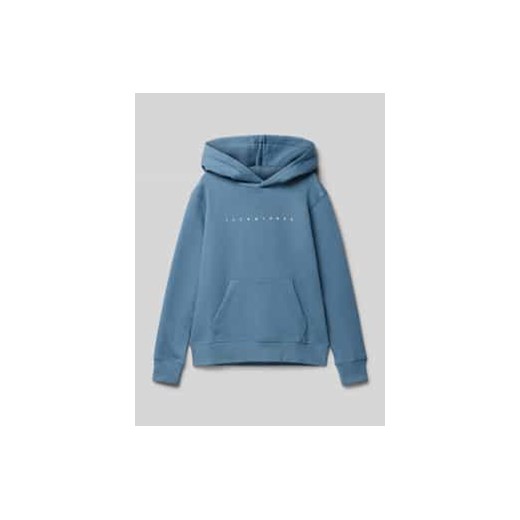 Bluza z kapturem i nadrukiem z logo model ‘VERMONT’ ze sklepu Peek&Cloppenburg  w kategorii Bluzy chłopięce - zdjęcie 177813446