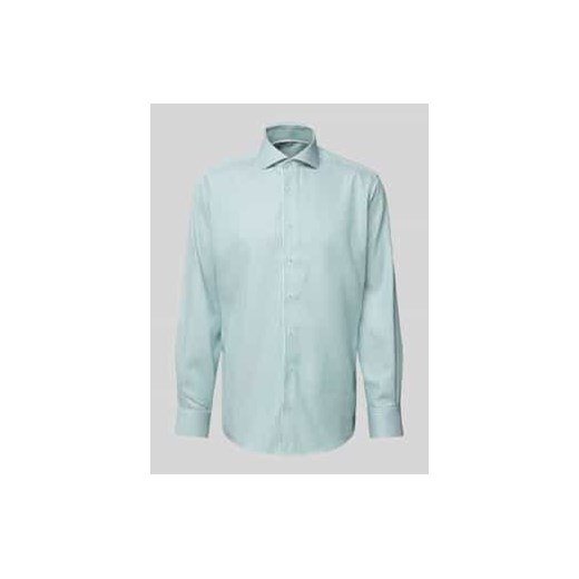 Koszula biznesowa o kroju regular fit z kołnierzykiem typu cutaway ze sklepu Peek&Cloppenburg  w kategorii Koszule męskie - zdjęcie 177813795