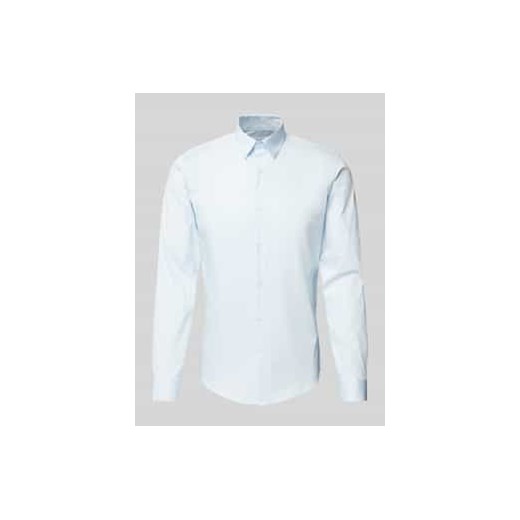 Koszula casualowa o kroju slim fit z kołnierzykiem typu kent ze sklepu Peek&Cloppenburg  w kategorii Koszule męskie - zdjęcie 177814039