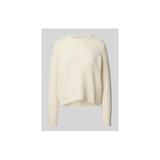 Sweter z dzianiny z okrągłym dekoltem model ‘FABIOLAA’ ze sklepu Peek&Cloppenburg  w kategorii Swetry damskie - zdjęcie 177814085