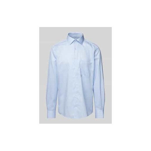 Koszula biznesowa o kroju comfort fit z kołnierzykiem typu kent ze sklepu Peek&Cloppenburg  w kategorii Koszule męskie - zdjęcie 177814219