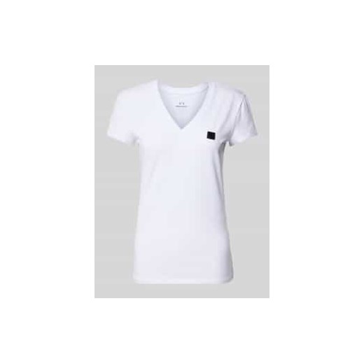 T-shirt z dekoltem w serek ze sklepu Peek&Cloppenburg  w kategorii Bluzki damskie - zdjęcie 177814265