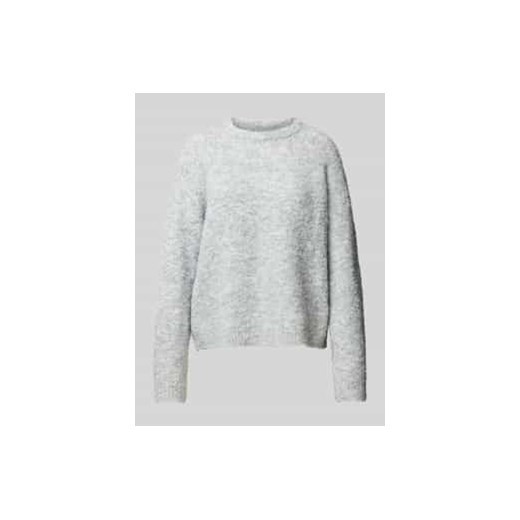 Sweter z flauszu z okrągłym dekoltem model ‘CIROLA’ ze sklepu Peek&Cloppenburg  w kategorii Swetry damskie - zdjęcie 177814307