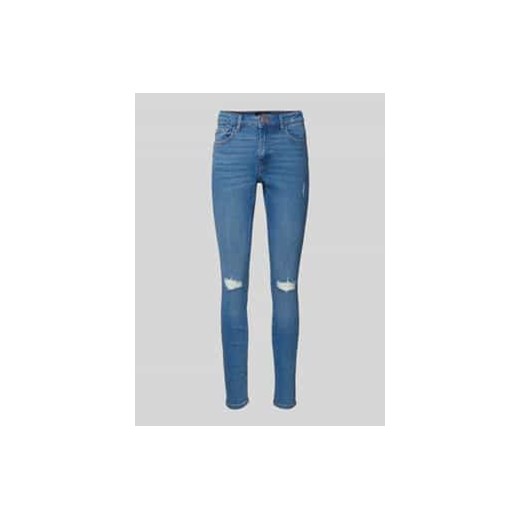 Jeansy z wysokim stanem model ‘DANA’ ze sklepu Peek&Cloppenburg  w kategorii Jeansy damskie - zdjęcie 177814559