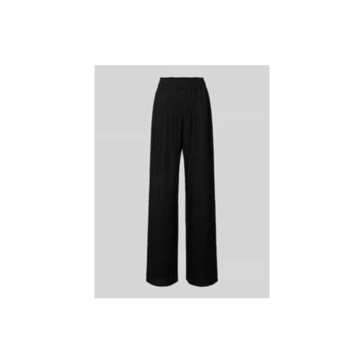 Spodnie o kroju regular fit z plisami model ‘Hiresa’ ze sklepu Peek&Cloppenburg  w kategorii Spodnie damskie - zdjęcie 177814786