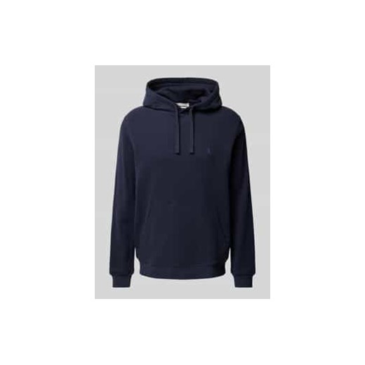 Bluza z kapturem i wyhaftowanym logo model ‘PAARLO’ ze sklepu Peek&Cloppenburg  w kategorii Bluzy męskie - zdjęcie 177814869