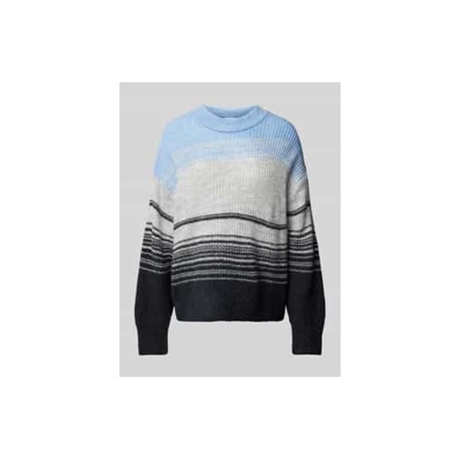 Sweter o kroju relaxed fit ze wzorem w paski ze sklepu Peek&Cloppenburg  w kategorii Swetry damskie - zdjęcie 177814877