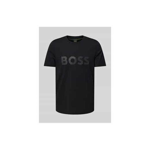 T-shirt z nadrukiem z logo ze sklepu Peek&Cloppenburg  w kategorii T-shirty męskie - zdjęcie 177814916