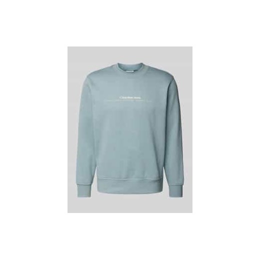 Bluza z nadrukiem z logo ze sklepu Peek&Cloppenburg  w kategorii Bluzy męskie - zdjęcie 177814988