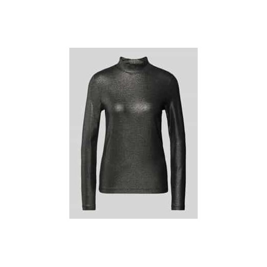 Bluzka o kroju slim fit z długim rękawem i półgolfem ze sklepu Peek&Cloppenburg  w kategorii Bluzki damskie - zdjęcie 177815008