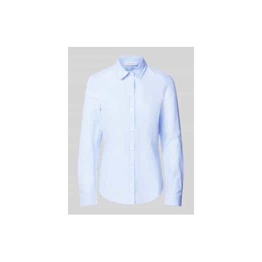 Bluzka koszulowa o kroju regular fit z listwą guzikową na całej długości ze sklepu Peek&Cloppenburg  w kategorii Koszule damskie - zdjęcie 177815015