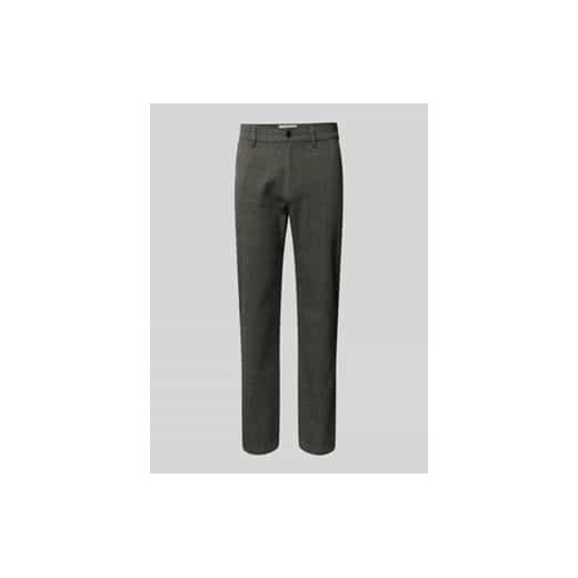 Spodnie do garnituru o kroju slim fit z wpuszczanymi kieszeniami ze sklepu Peek&Cloppenburg  w kategorii Spodnie męskie - zdjęcie 177815066