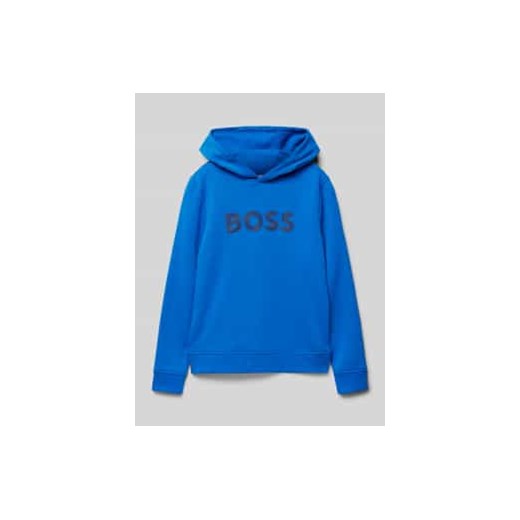 Bluza z kapturem z nadrukiem z logo ze sklepu Peek&Cloppenburg  w kategorii Bluzy chłopięce - zdjęcie 177815286