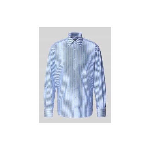 Koszula biznesowa o kroju regular fit z kołnierzykiem typu kent ze sklepu Peek&Cloppenburg  w kategorii Koszule męskie - zdjęcie 177815536