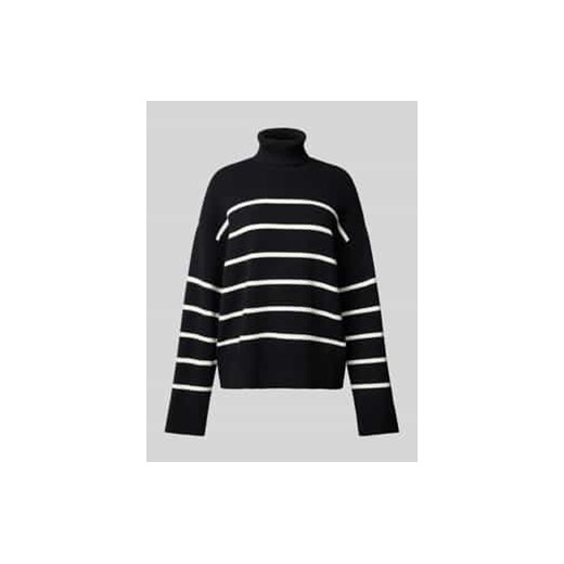 Sweter z dzianiny z golfem model ‘KAMMA’ ze sklepu Peek&Cloppenburg  w kategorii Swetry damskie - zdjęcie 177815639