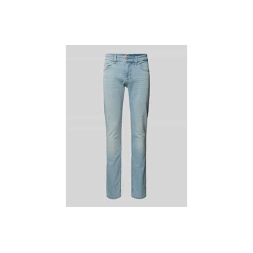 Jeansy o kroju slim fit z 5 kieszeniami model ‘SCANTON’ ze sklepu Peek&Cloppenburg  w kategorii Jeansy męskie - zdjęcie 177815655