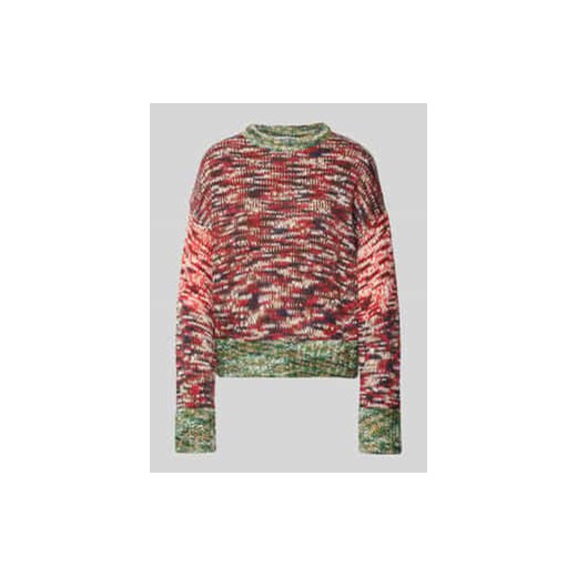 Sweter z dzianiny z obniżonymi ramionami ze sklepu Peek&Cloppenburg  w kategorii Swetry damskie - zdjęcie 177815695