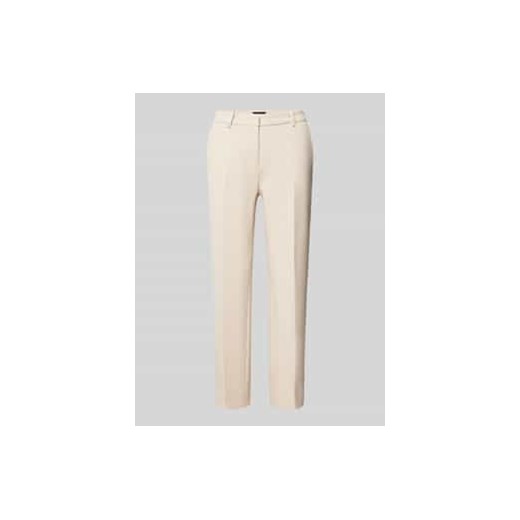 Spodnie materiałowe o kroju slim fit w kant model ‘KRYSTAL’ ze sklepu Peek&Cloppenburg  w kategorii Spodnie damskie - zdjęcie 177815699