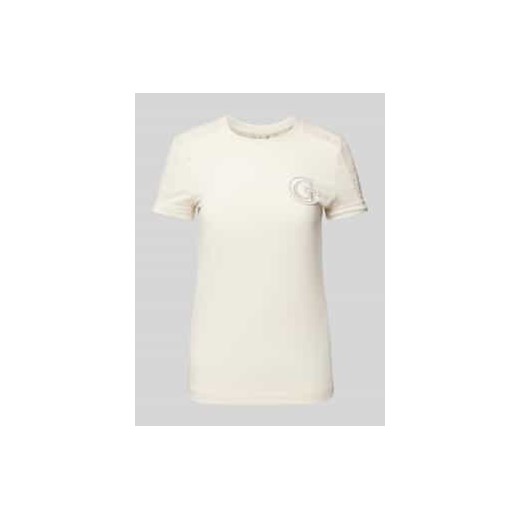 T-shirt z naszywką z logo ze sklepu Peek&Cloppenburg  w kategorii Bluzki damskie - zdjęcie 177815829