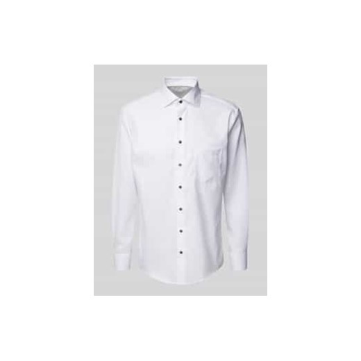 Koszula biznesowa o kroju Modern Fit z kołnierzykiem typu kent ze sklepu Peek&Cloppenburg  w kategorii Koszule męskie - zdjęcie 177816017