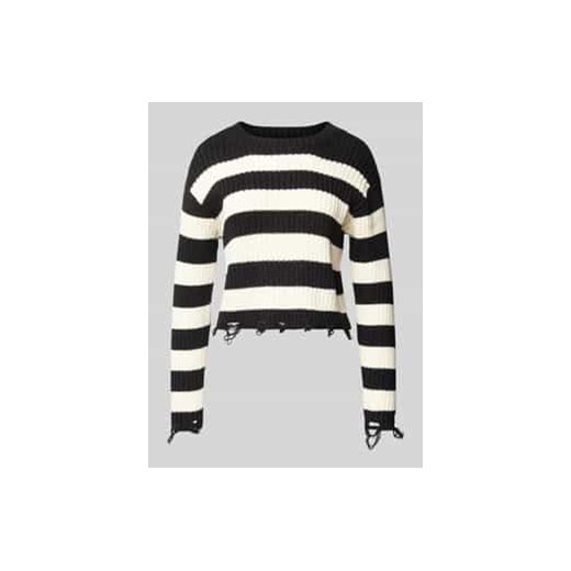 Sweter z długim rękawem i okrągłym dekoltem model ‘MERCER’ ze sklepu Peek&Cloppenburg  w kategorii Swetry damskie - zdjęcie 177816056