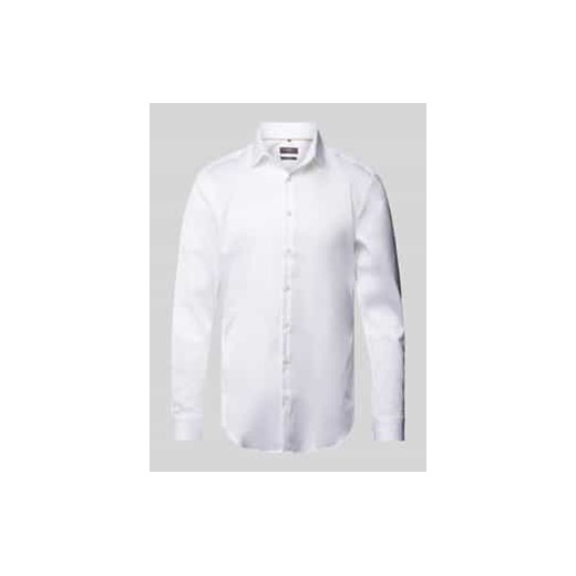 Koszula biznesowa o kroju super slim fit z kołnierzykiem typu kent ze sklepu Peek&Cloppenburg  w kategorii Koszule męskie - zdjęcie 177816127