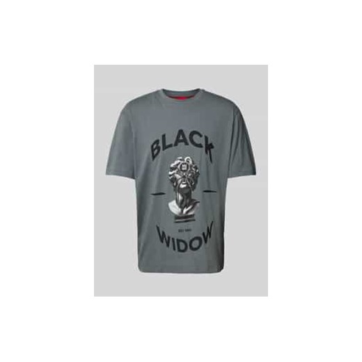 T-shirt o kroju oversized z okrągłym dekoltem model ‘Dostalgi’ ze sklepu Peek&Cloppenburg  w kategorii T-shirty męskie - zdjęcie 177816417