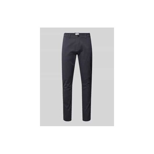 Chinosy o kroju slim fit z kieszeniami z tyłu ze sklepu Peek&Cloppenburg  w kategorii Spodnie męskie - zdjęcie 177816725