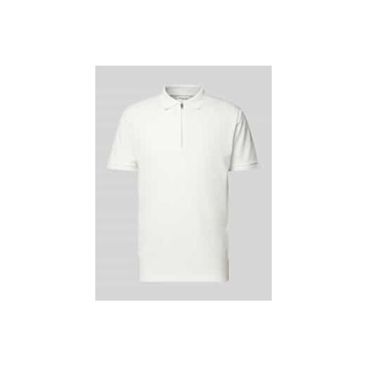 Koszulka polo z krótkim zamkiem błyskawicznym model ‘FAVE’ ze sklepu Peek&Cloppenburg  w kategorii T-shirty męskie - zdjęcie 177816758