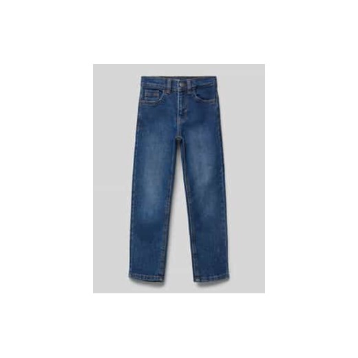 Jeansy o kroju straight fit z oddychającą bawełną ze sklepu Peek&Cloppenburg  w kategorii Spodnie chłopięce - zdjęcie 177816798