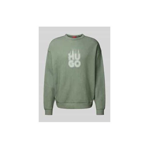 Bluza z nadrukiem z logo model ‘Dinkam’ ze sklepu Peek&Cloppenburg  w kategorii Bluzy męskie - zdjęcie 177816828