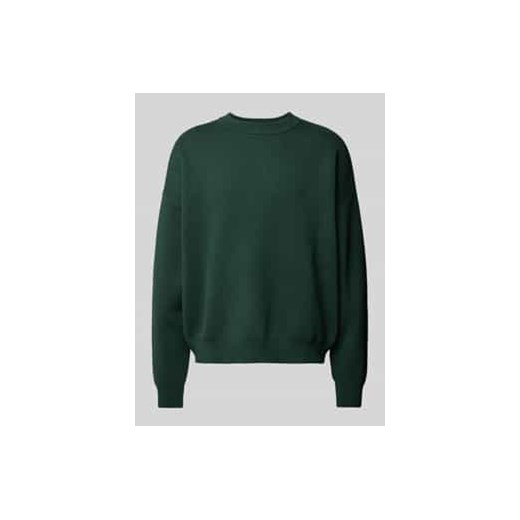 Sweter z dzianiny z prążkowanymi wykończeniami model ‘Brixton’ ze sklepu Peek&Cloppenburg  w kategorii Swetry męskie - zdjęcie 177816858