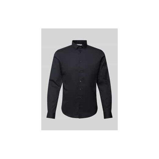Koszula casualowa o kroju slim fit z kołnierzykiem typu kent model ‘Palle’ ze sklepu Peek&Cloppenburg  w kategorii Koszule męskie - zdjęcie 177817029