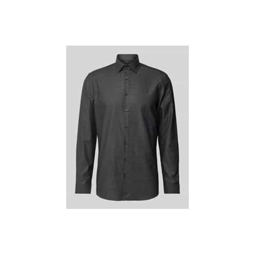 Koszula biznesowa o kroju slim fit z listwą guzikową ze sklepu Peek&Cloppenburg  w kategorii Koszule męskie - zdjęcie 177817097